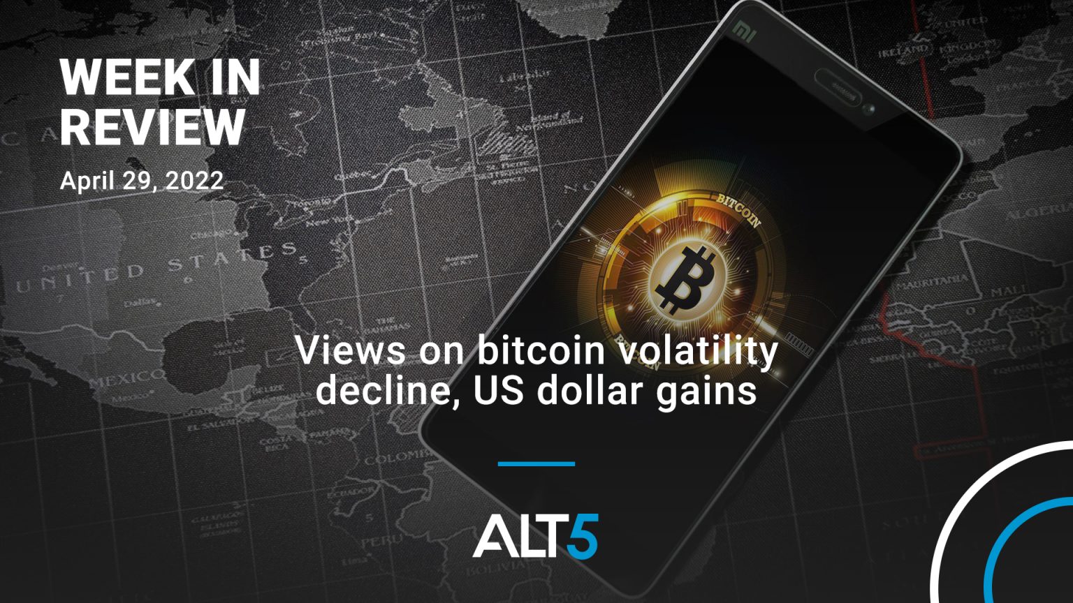 Week in review: April 29 2022 - Views on bitcoin volatility decline